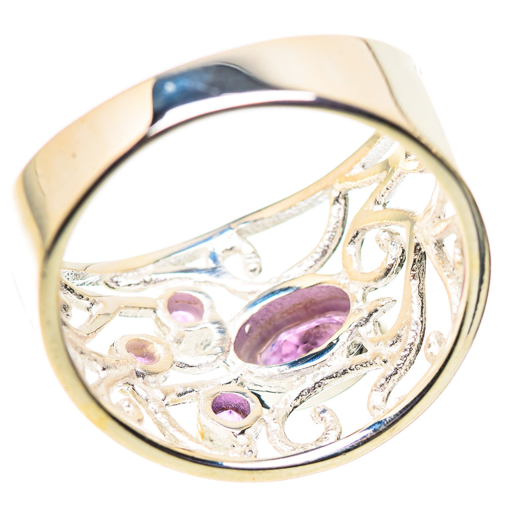 Amethyst Rings handcrafted by Ana Silver Co - RING134005 - Photo 3