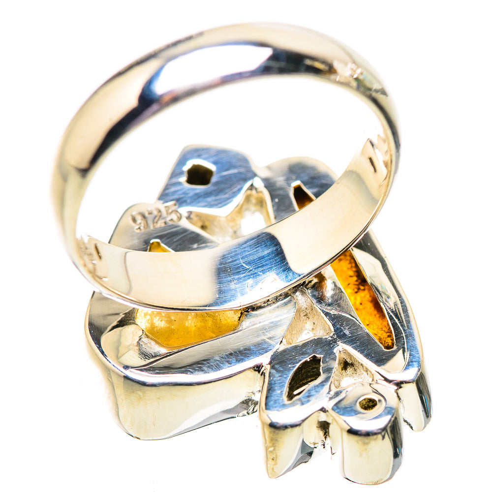 Citrine Rings handcrafted by Ana Silver Co - RING134027 - Photo 3