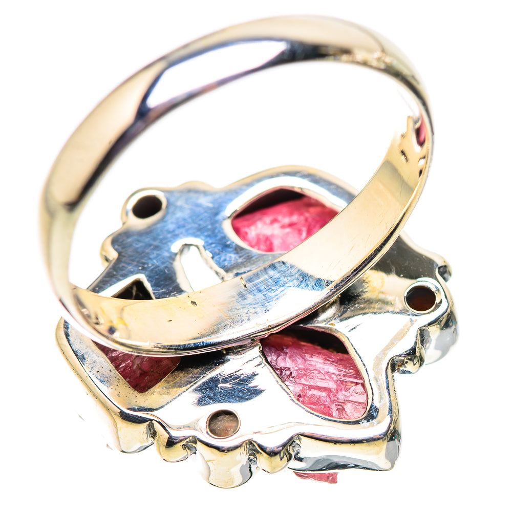 Pink Tourmaline Rings handcrafted by Ana Silver Co - RING134029 - Photo 3