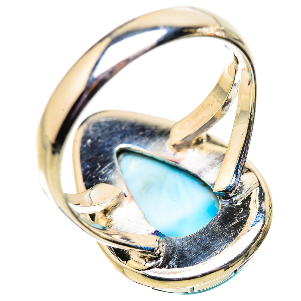 Larimar Rings handcrafted by Ana Silver Co - RING134069 - Photo 3