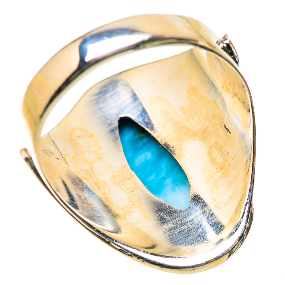 Larimar Rings handcrafted by Ana Silver Co - RING134223 - Photo 3