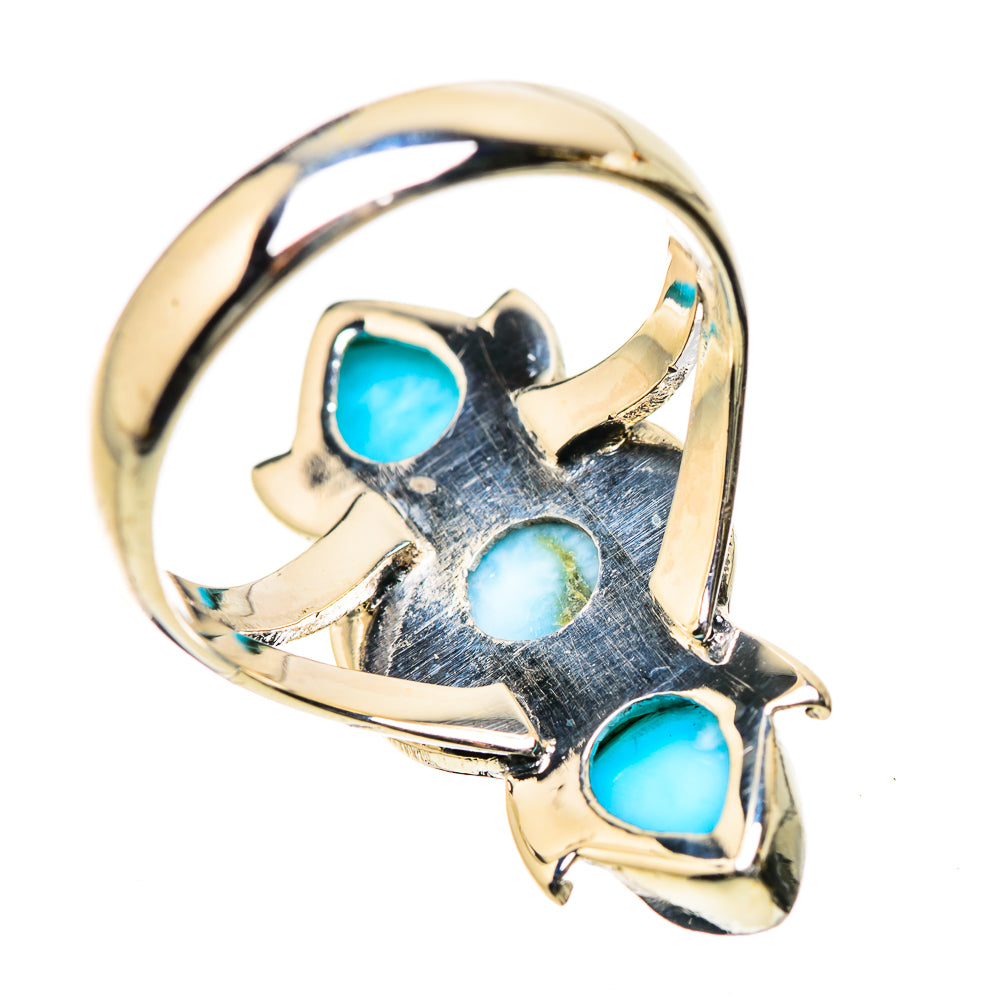 Larimar Rings handcrafted by Ana Silver Co - RING134241 - Photo 3