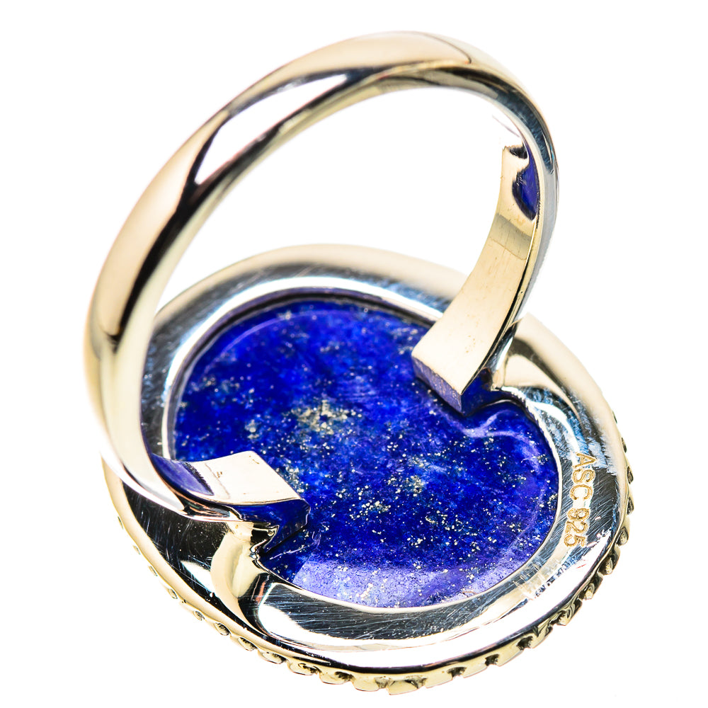 Lapis Lazuli Rings handcrafted by Ana Silver Co - RING134408 - Photo 3