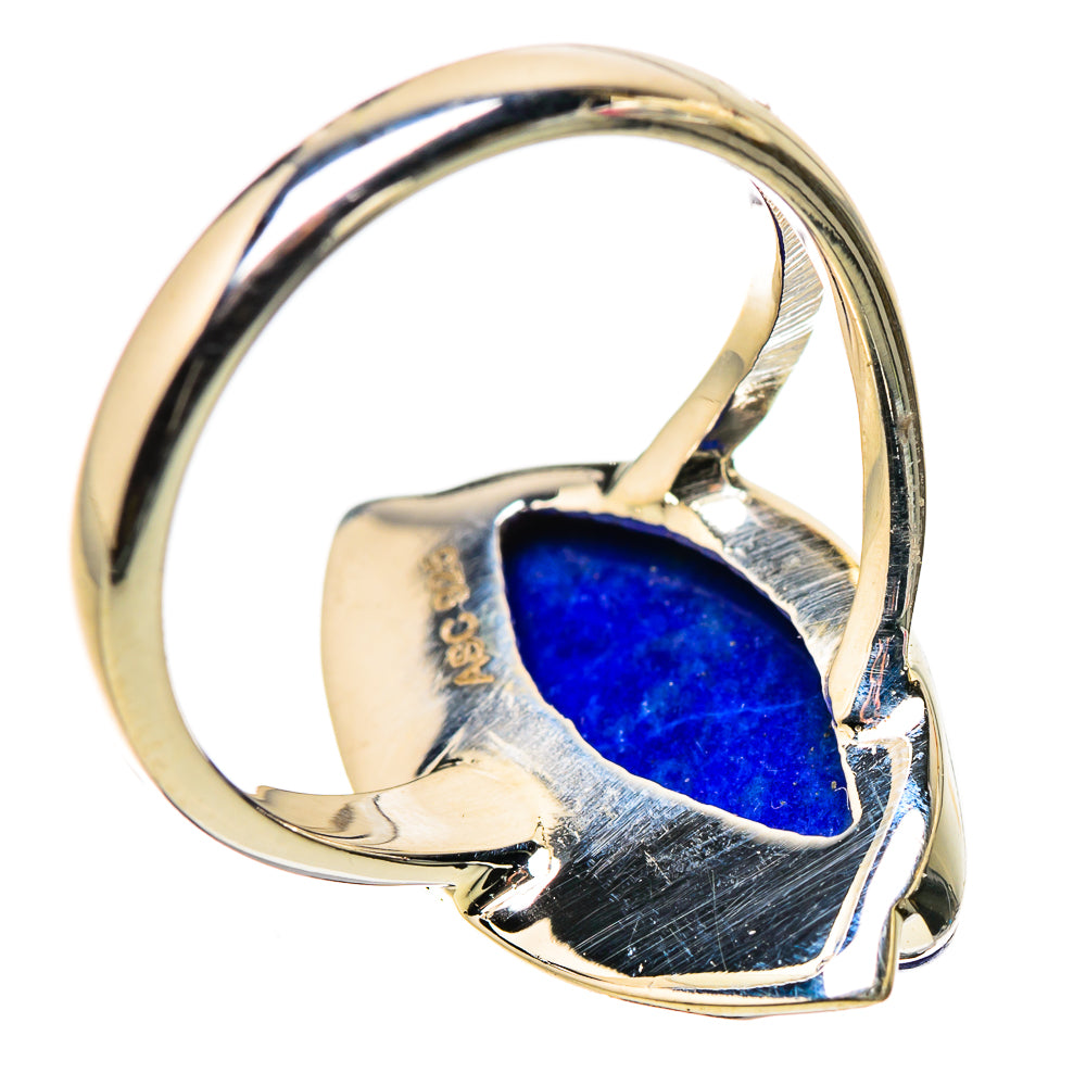 Lapis Lazuli Rings handcrafted by Ana Silver Co - RING134432 - Photo 3