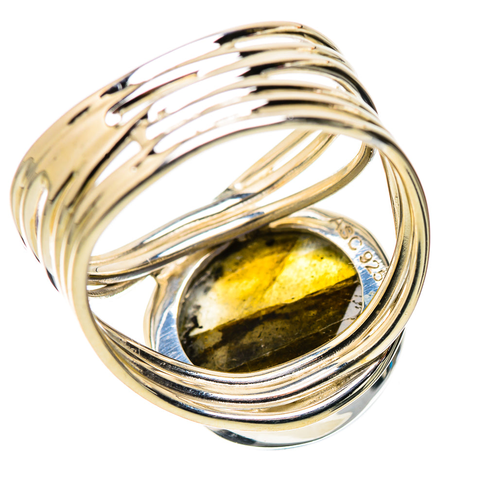 Labradorite Rings handcrafted by Ana Silver Co - RING134447 - Photo 3