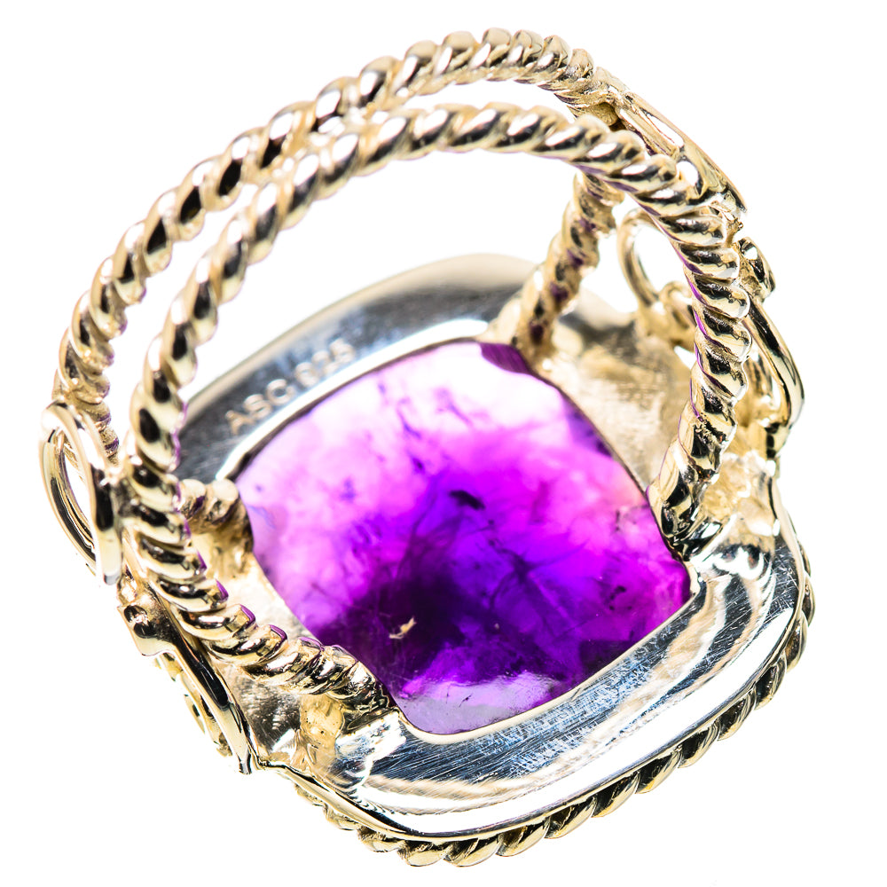 Amethyst Rings handcrafted by Ana Silver Co - RING134478 - Photo 3