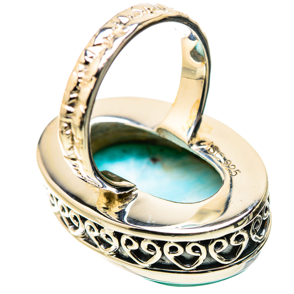 Larimar Rings handcrafted by Ana Silver Co - RING134490 - Photo 3