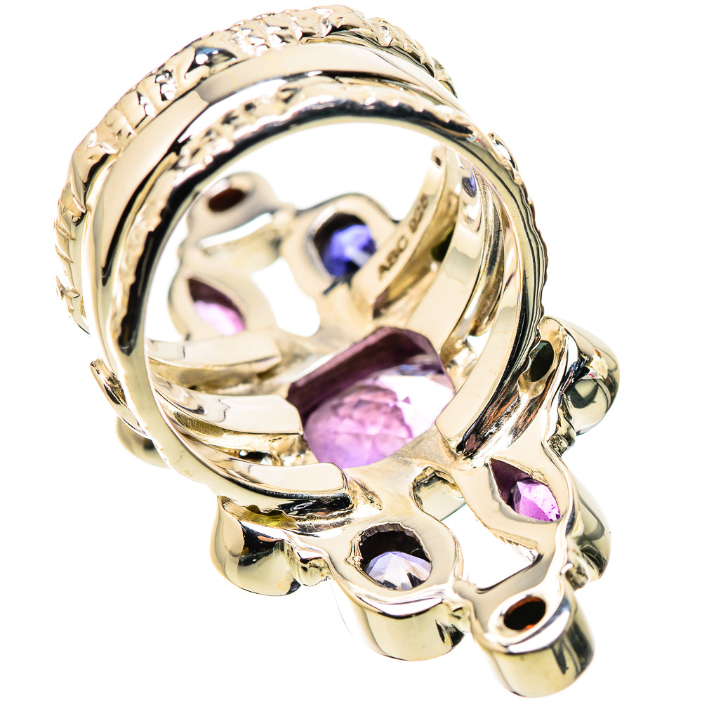 Amethyst Rings handcrafted by Ana Silver Co - RING134508 - Photo 3