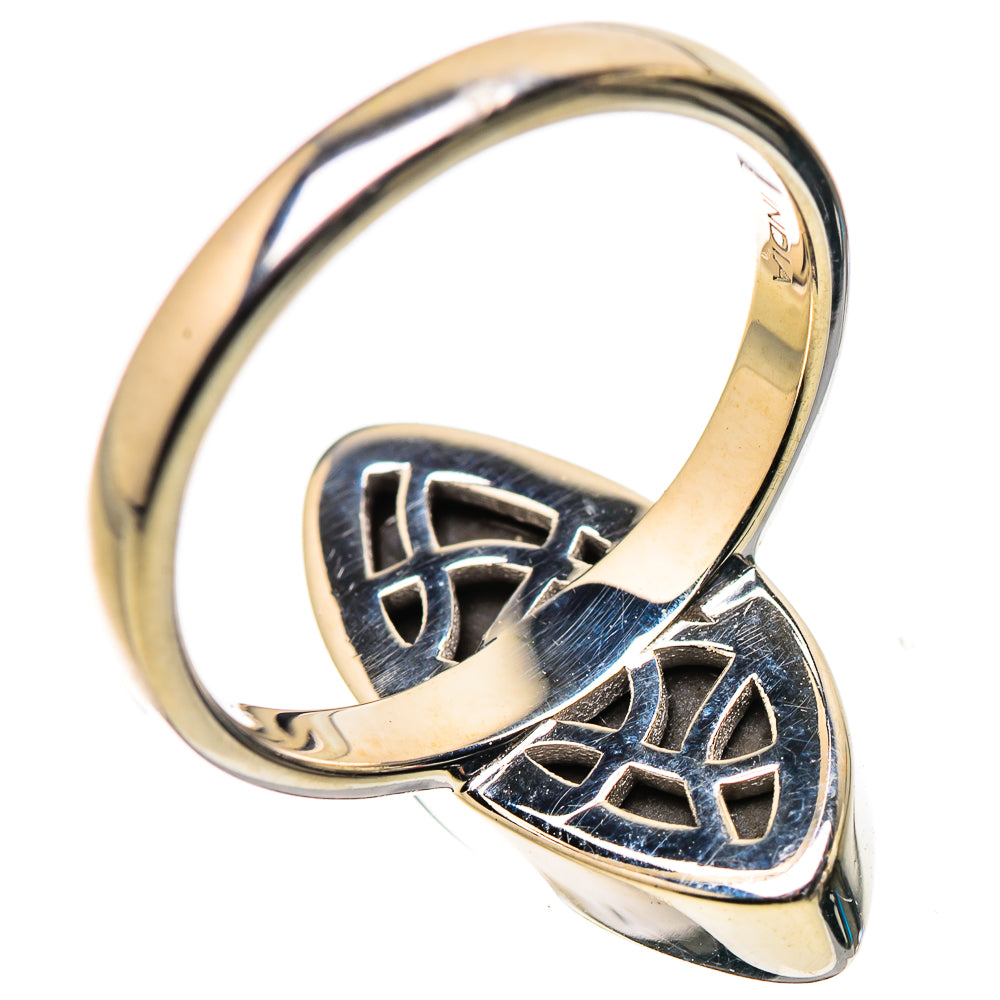 AAA Canadian Ammolite Rings handcrafted by Ana Silver Co - RING134545