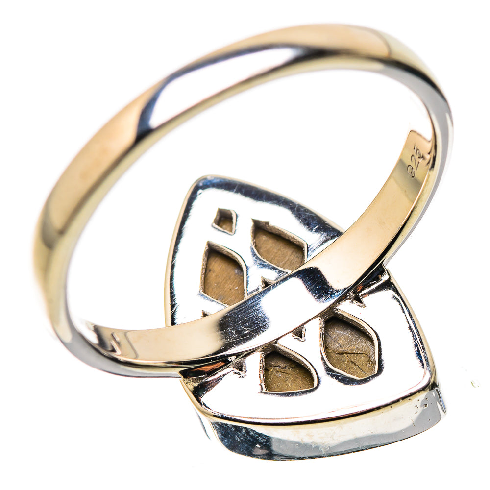 Sterling silver ring band marked 925 with openwork profile