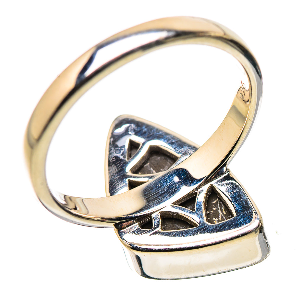AAA Canadian Ammolite Rings handcrafted by Ana Silver Co - RING134567