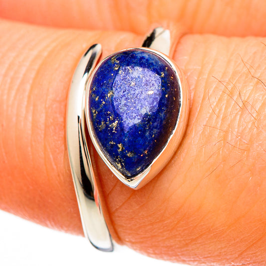 Lapis Lazuli Rings handcrafted by Ana Silver Co - RING100602