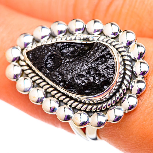 Tektite Rings handcrafted by Ana Silver Co - RING105740