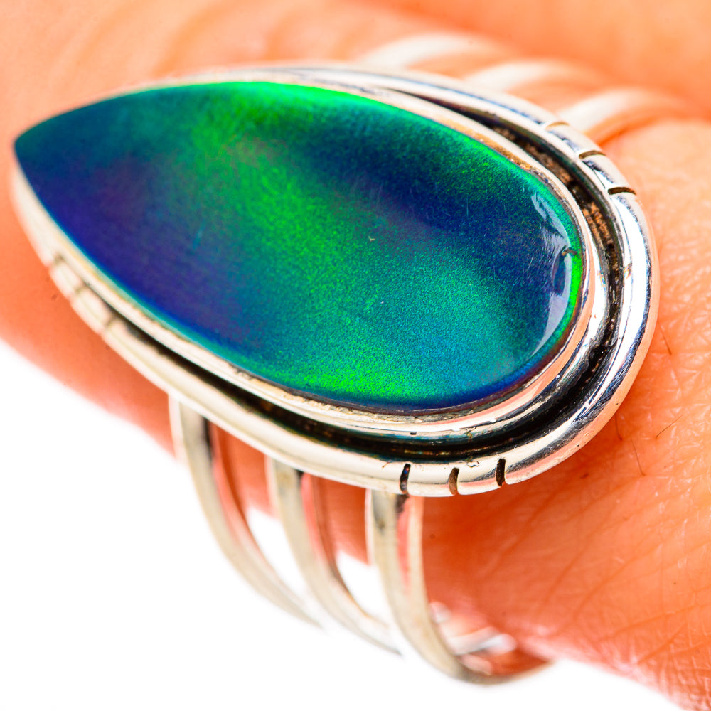 Aura Opal Rings handcrafted by Ana Silver Co - RING128819 - Photo 3