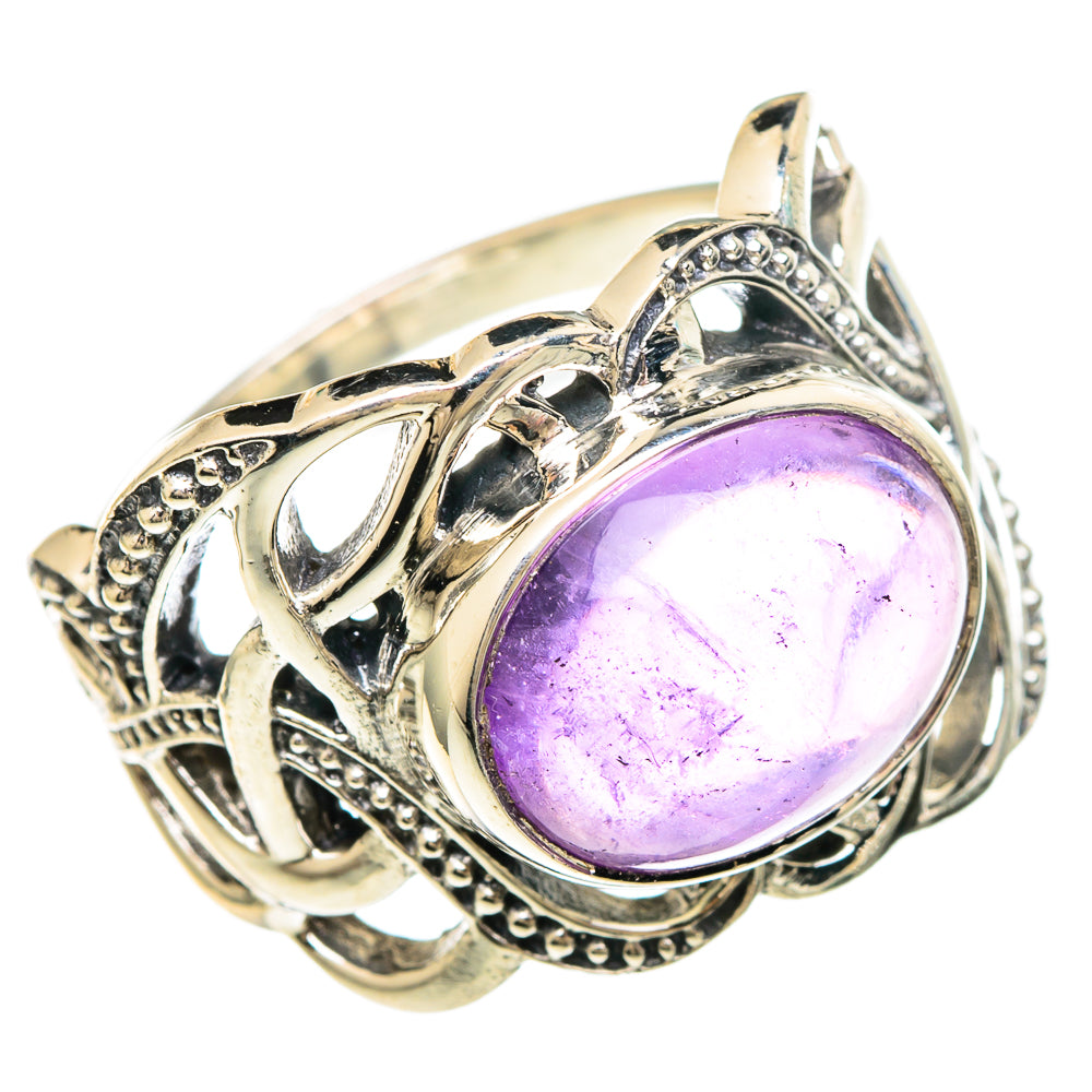 Amethyst Rings handcrafted by Ana Silver Co - RING100012