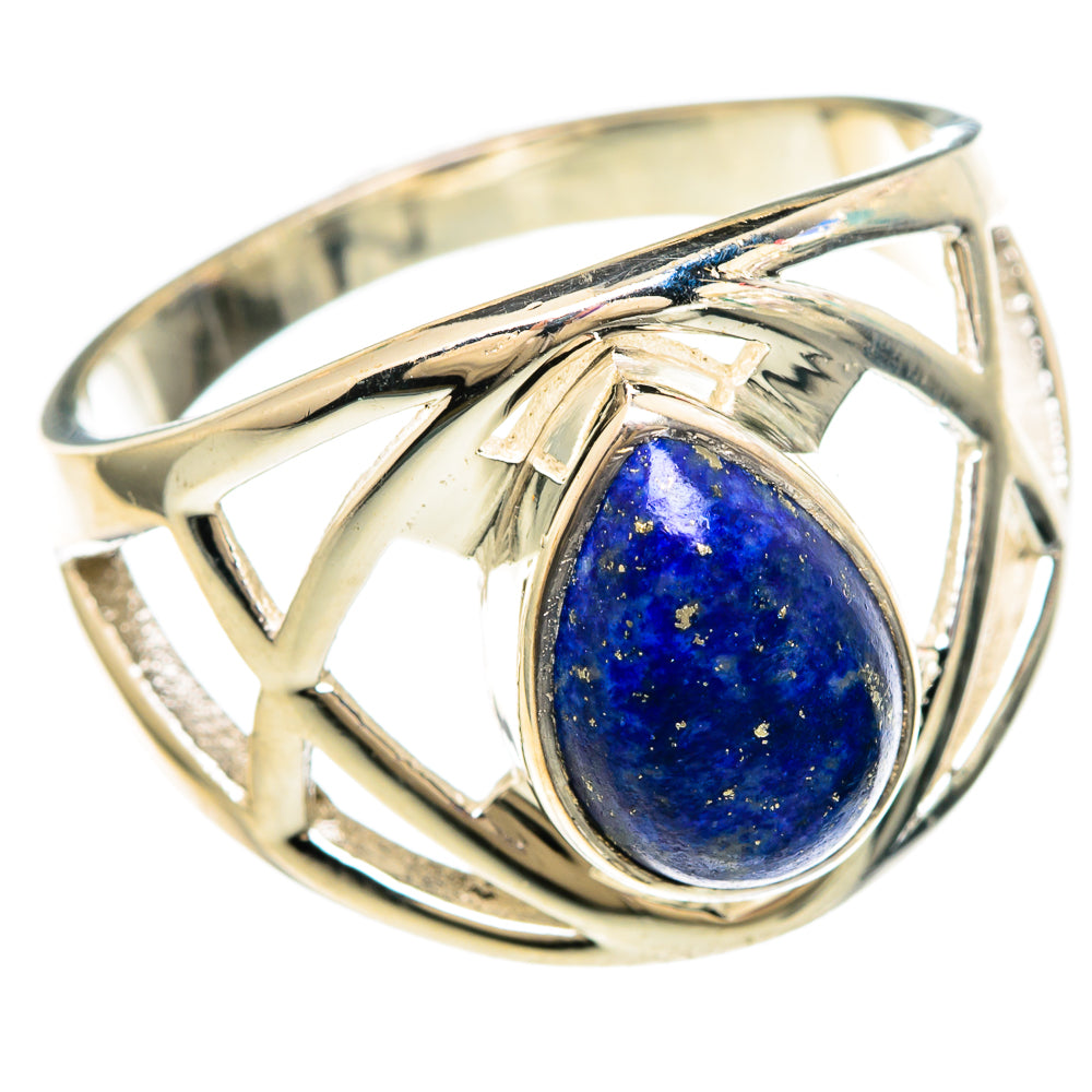 Lapis Lazuli Rings handcrafted by Ana Silver Co - RING100025