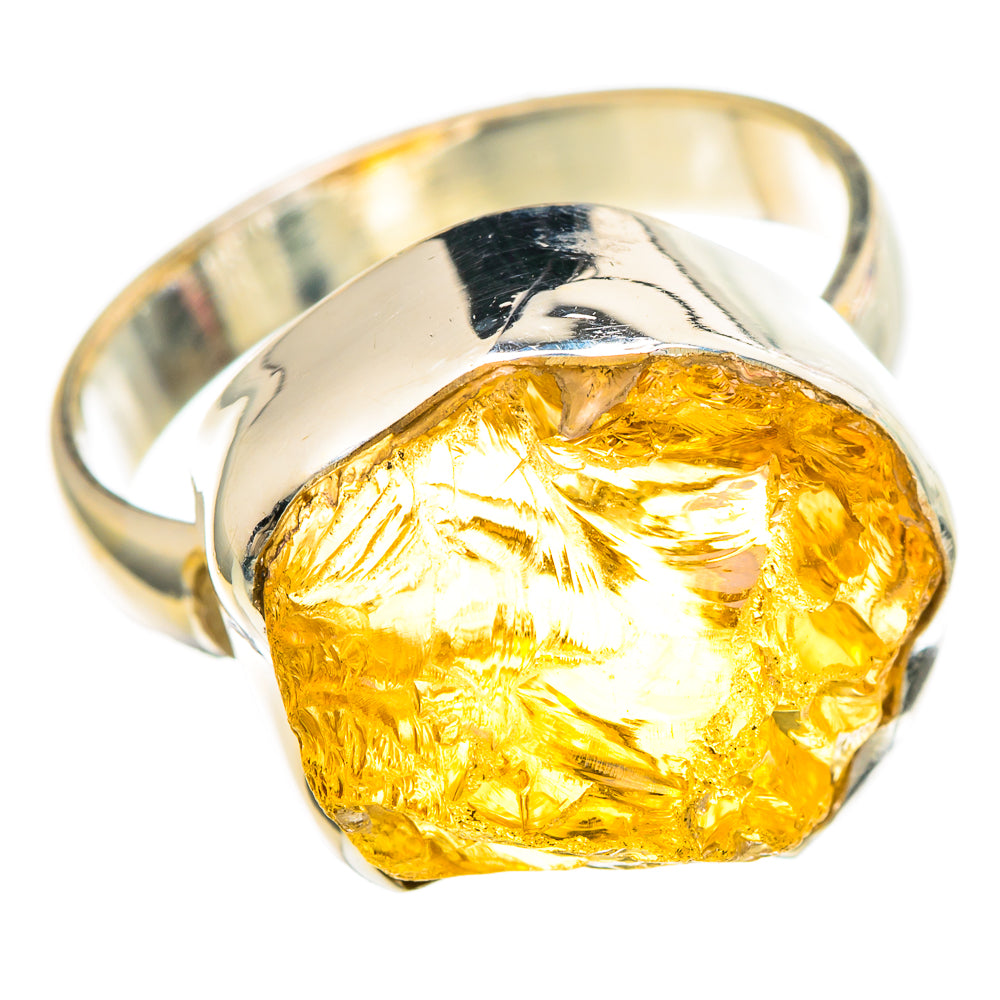 Citrine Rings handcrafted by Ana Silver Co - RING100039 - Photo 2