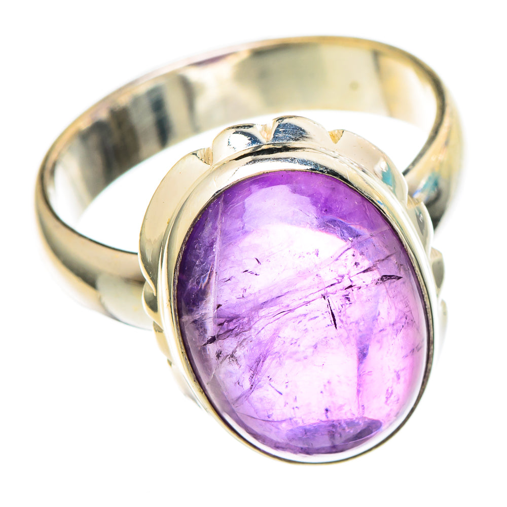 Amethyst Rings handcrafted by Ana Silver Co - RING100051 - Photo 2