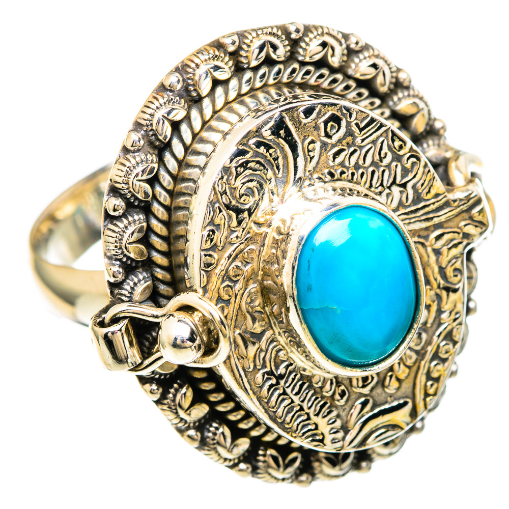 Larimar Rings handcrafted by Ana Silver Co - RING100070