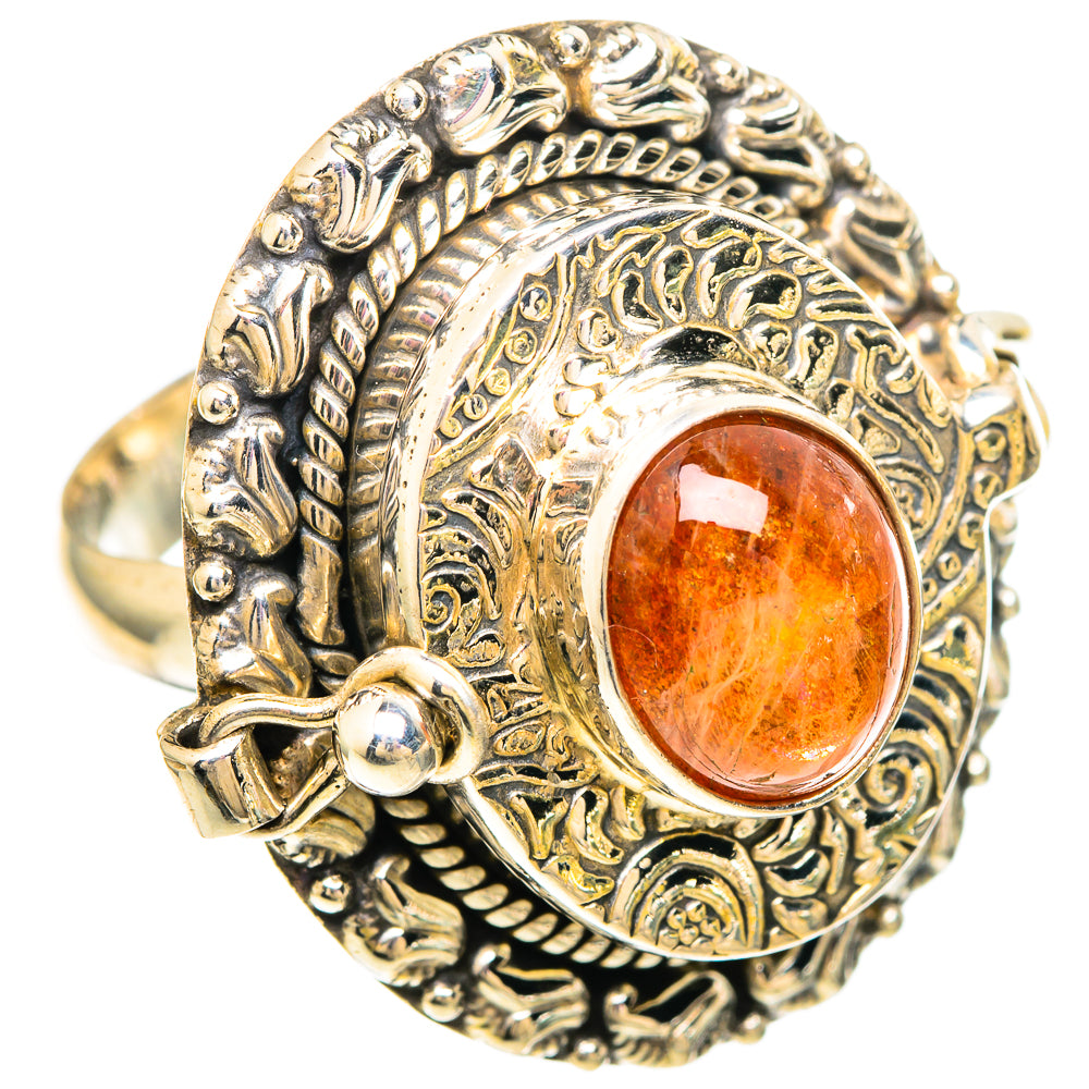 Sunstone Rings handcrafted by Ana Silver Co - RING100163
