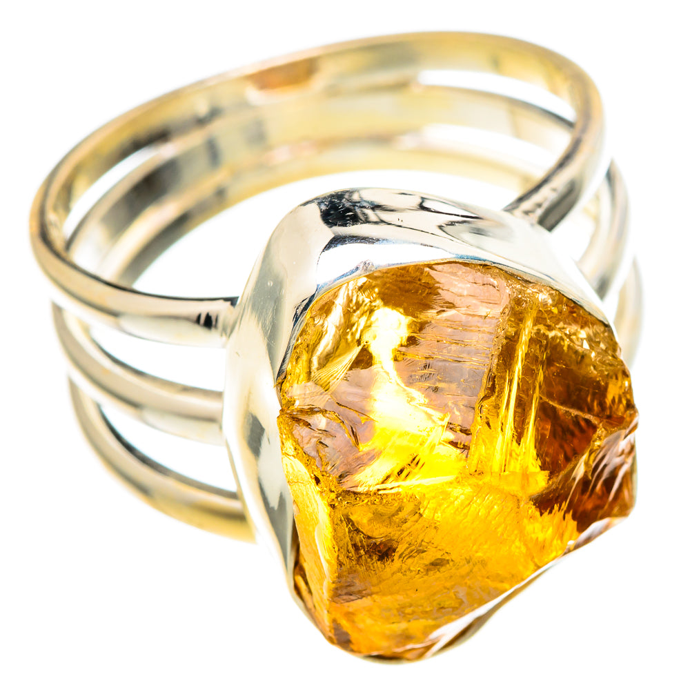 Citrine Rings handcrafted by Ana Silver Co - RING100184
