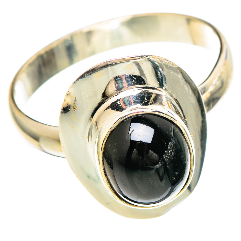 Black Onyx Rings handcrafted by Ana Silver Co - RING100200 - Photo 2