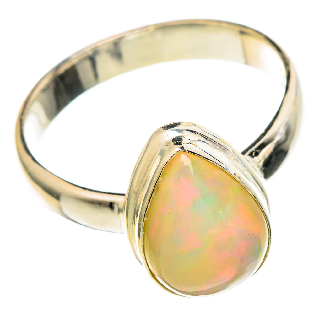 Ethiopian Opal Rings handcrafted by Ana Silver Co - RING100232