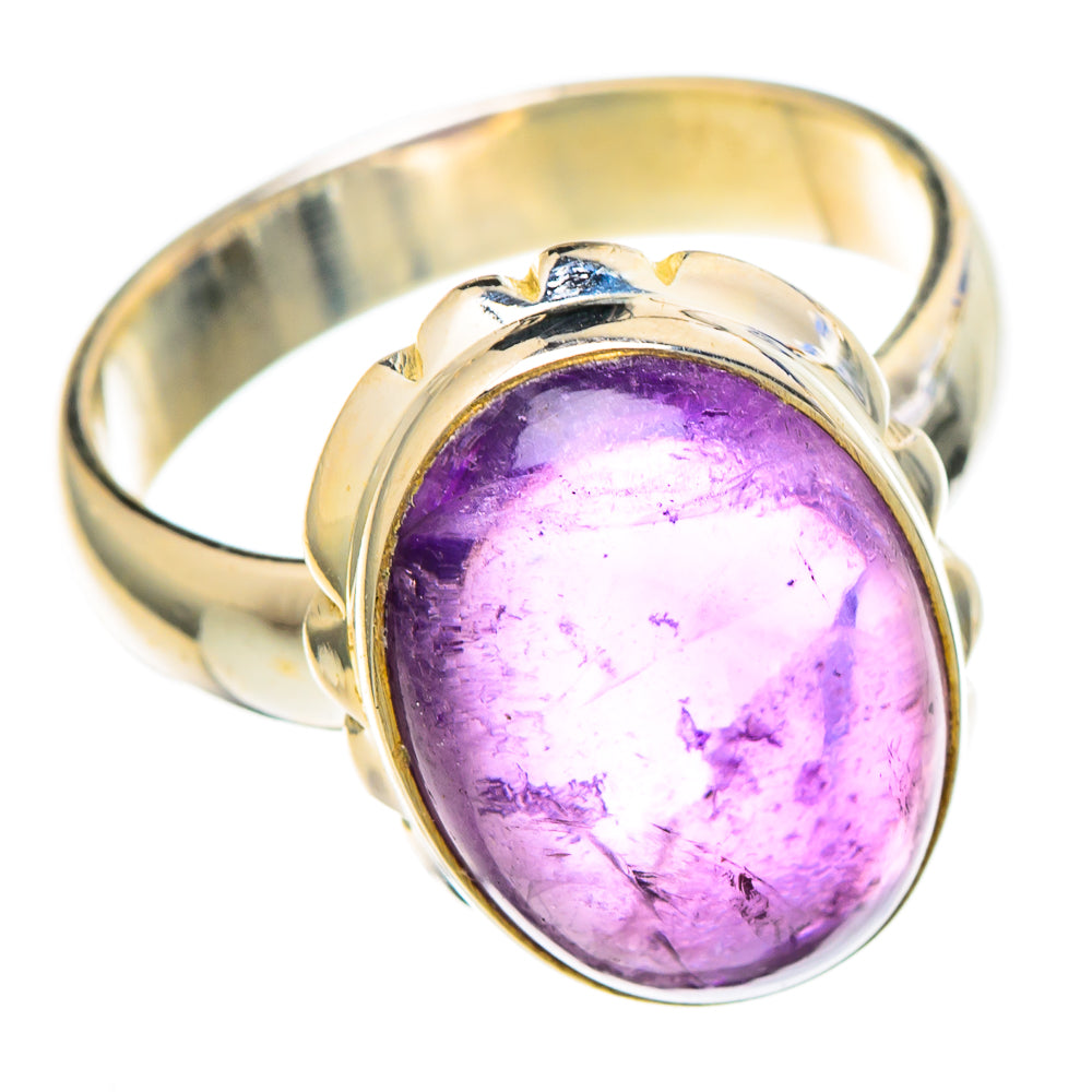 Amethyst Rings handcrafted by Ana Silver Co - RING100256 - Photo 2