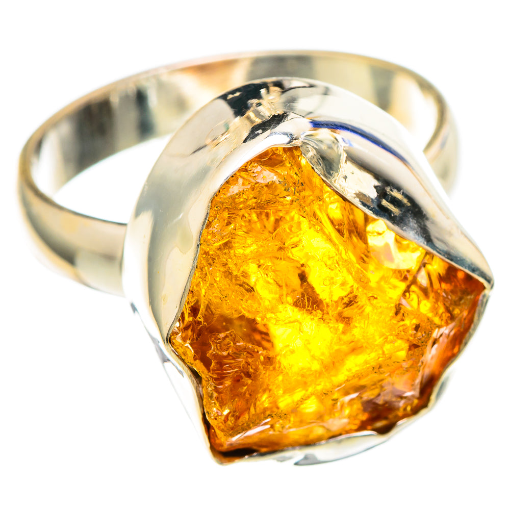 Citrine Rings handcrafted by Ana Silver Co - RING100264 - Photo 2