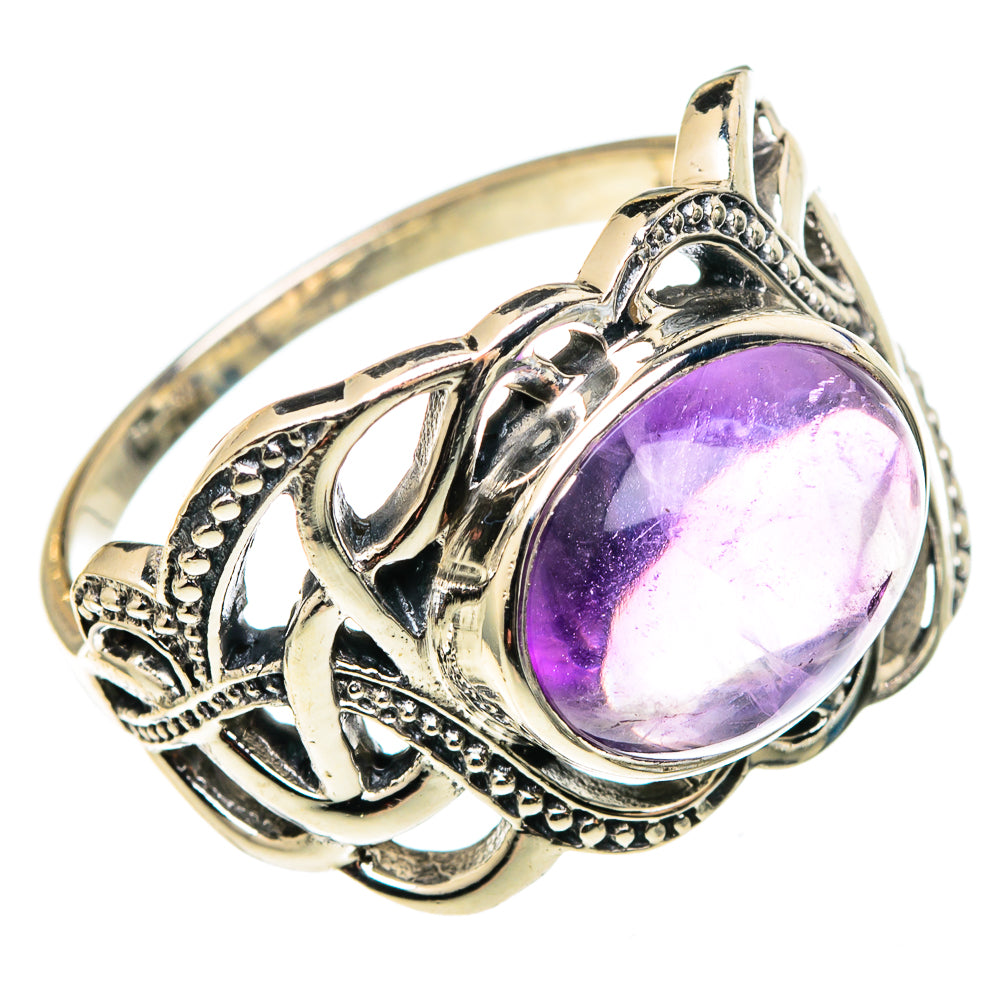 Amethyst Rings handcrafted by Ana Silver Co - RING100270