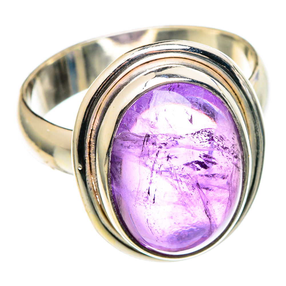 Amethyst Rings handcrafted by Ana Silver Co - RING100275 - Photo 2