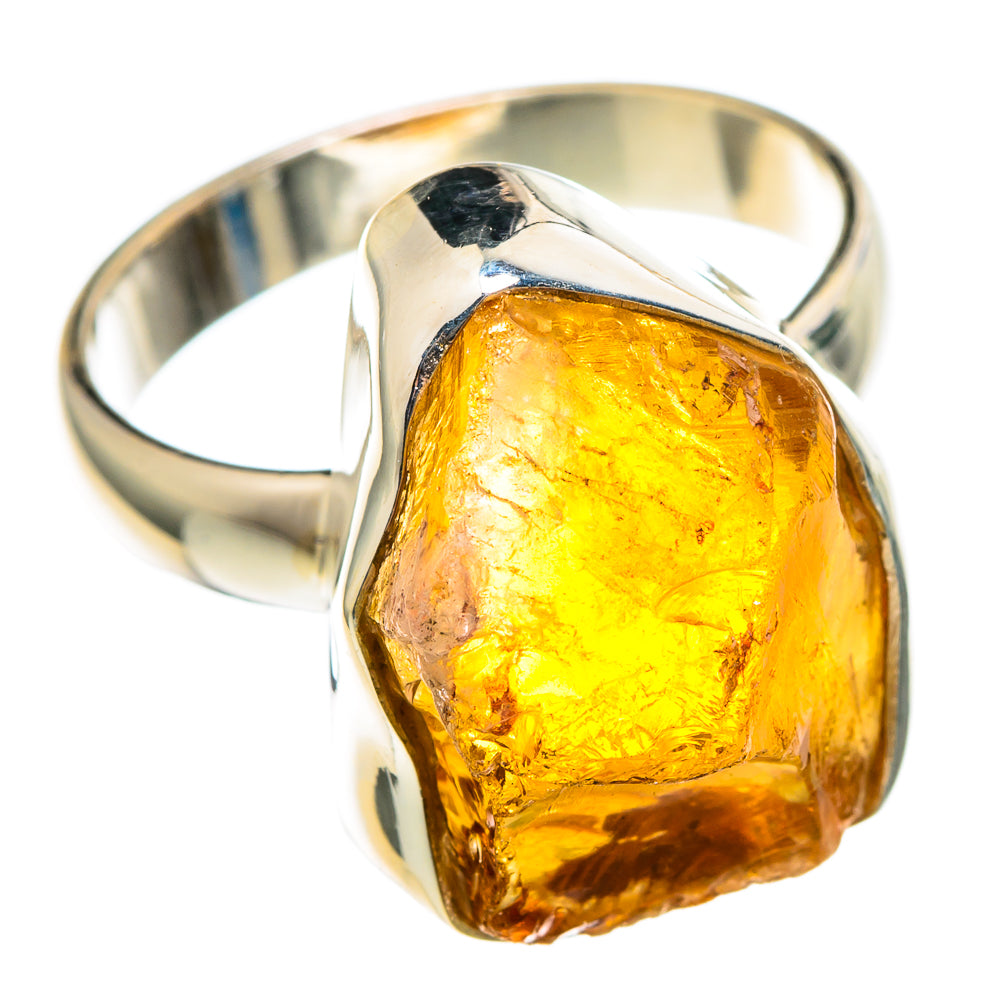 Citrine Rings handcrafted by Ana Silver Co - RING100280 - Photo 2