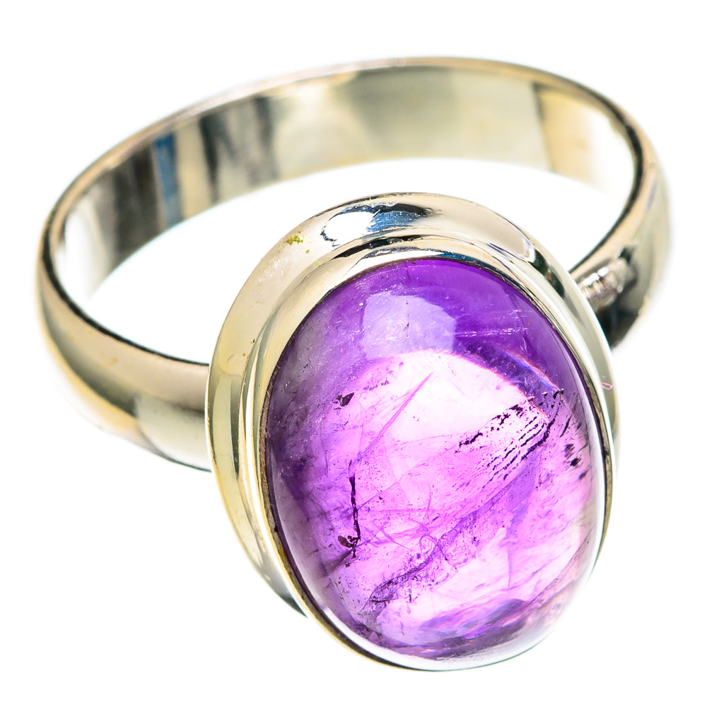 Amethyst Rings handcrafted by Ana Silver Co - RING100287