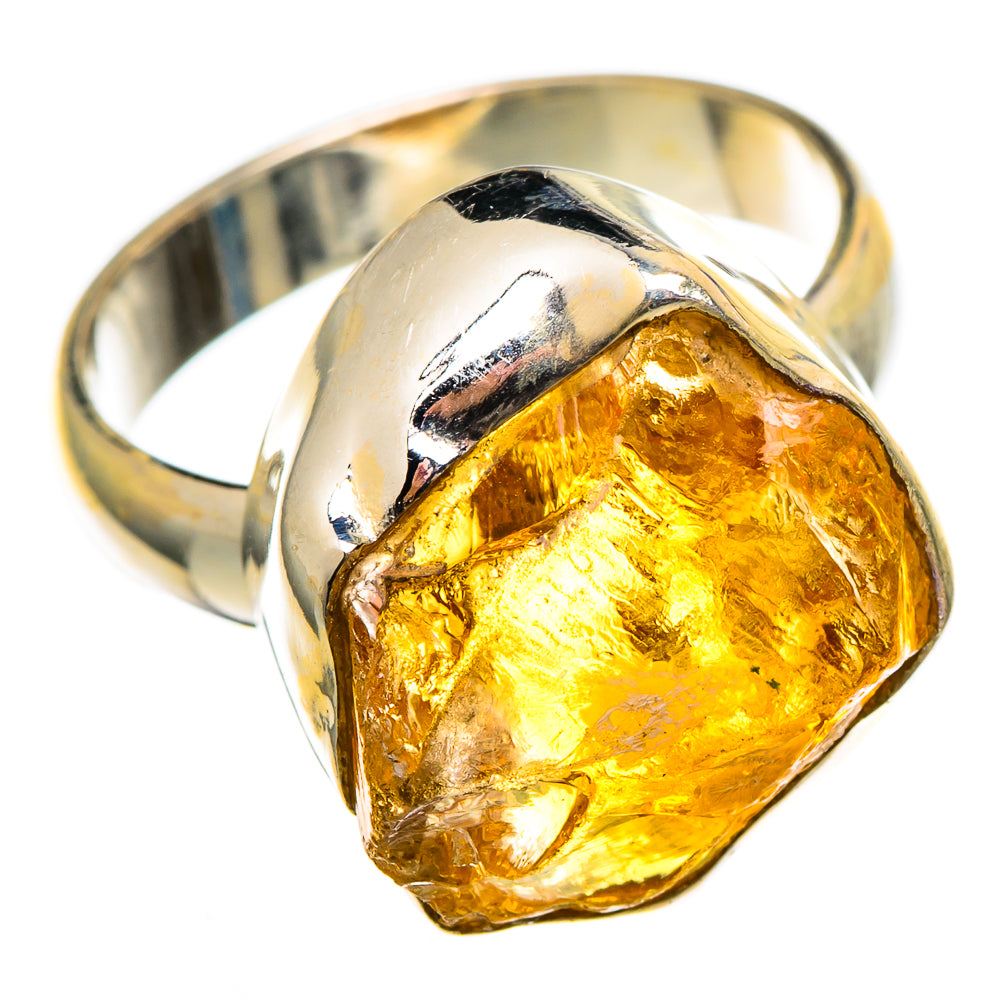 Citrine Rings handcrafted by Ana Silver Co - RING100296 - Photo 2