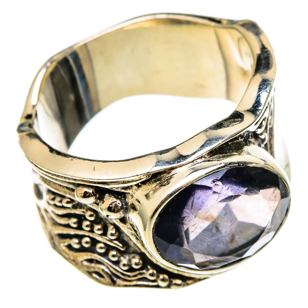Violet Spinel Rings handcrafted by Ana Silver Co - RING100343 - Photo 2