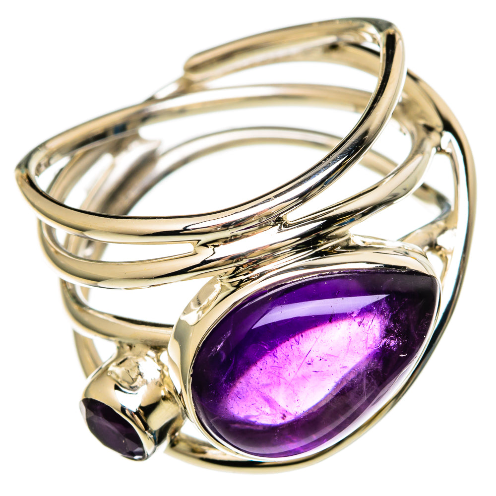 Amethyst Rings handcrafted by Ana Silver Co - RING100633