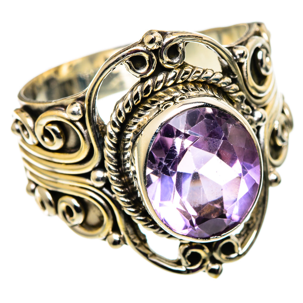 Amethyst Rings handcrafted by Ana Silver Co - RING100806