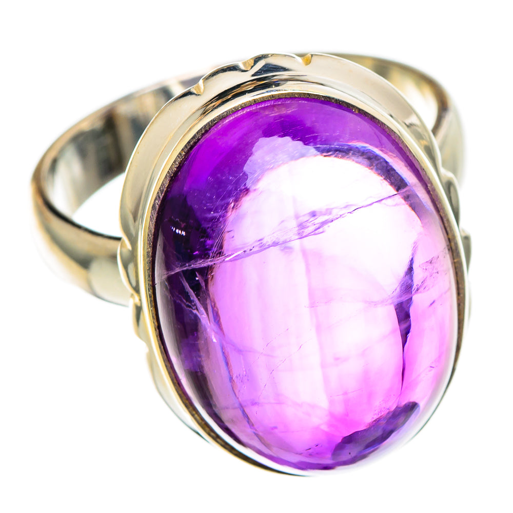 Amethyst Rings handcrafted by Ana Silver Co - RING100858 - Photo 2
