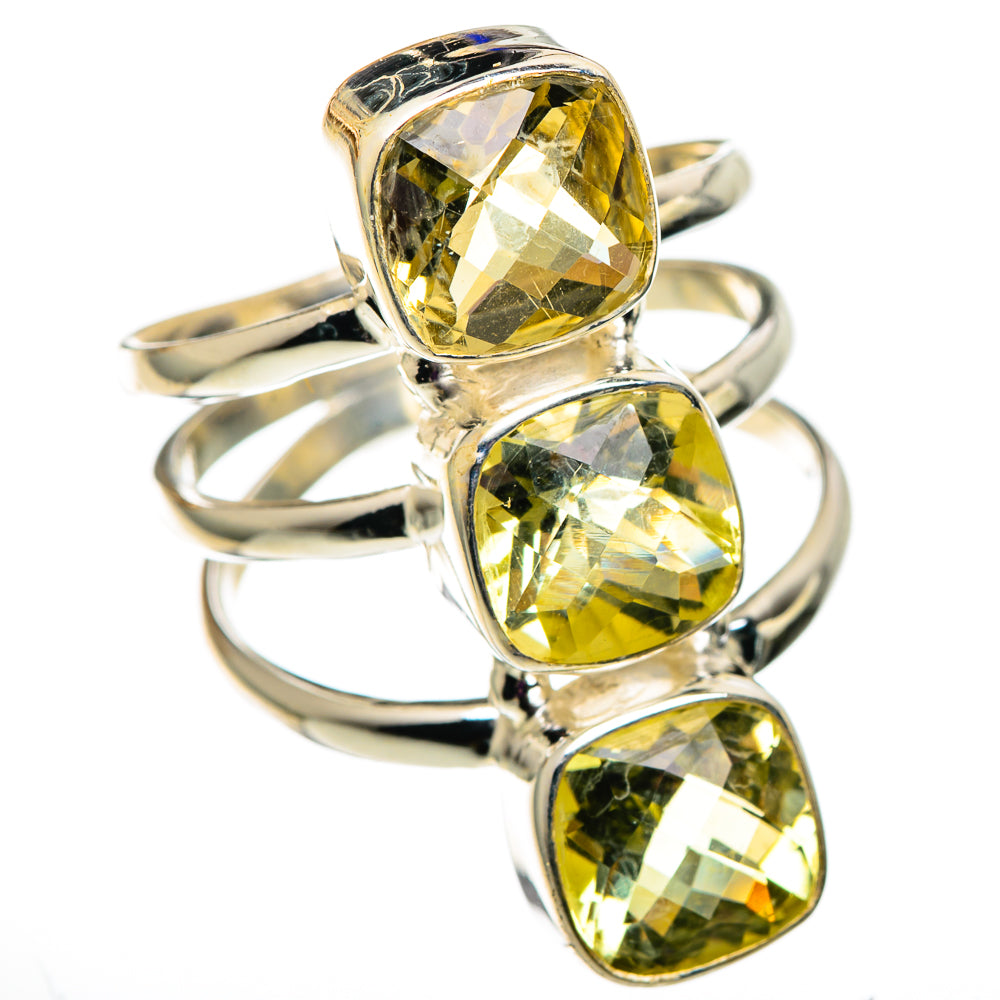 Citrine Rings handcrafted by Ana Silver Co - RING100928