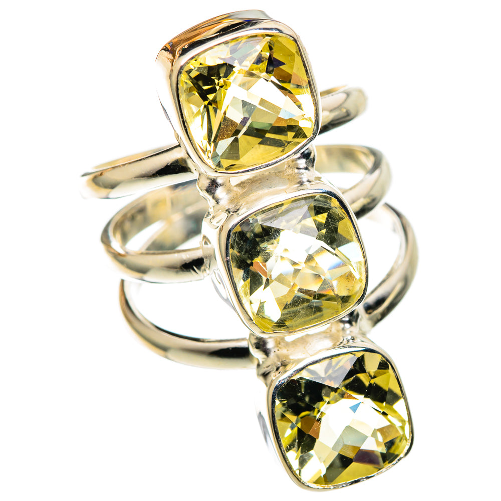 Citrine Rings handcrafted by Ana Silver Co - RING100931 - Photo 2