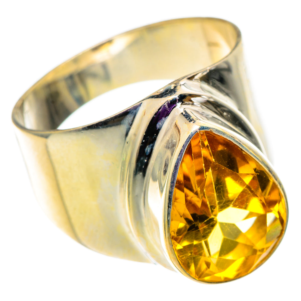 Citrine Rings handcrafted by Ana Silver Co - RING100973