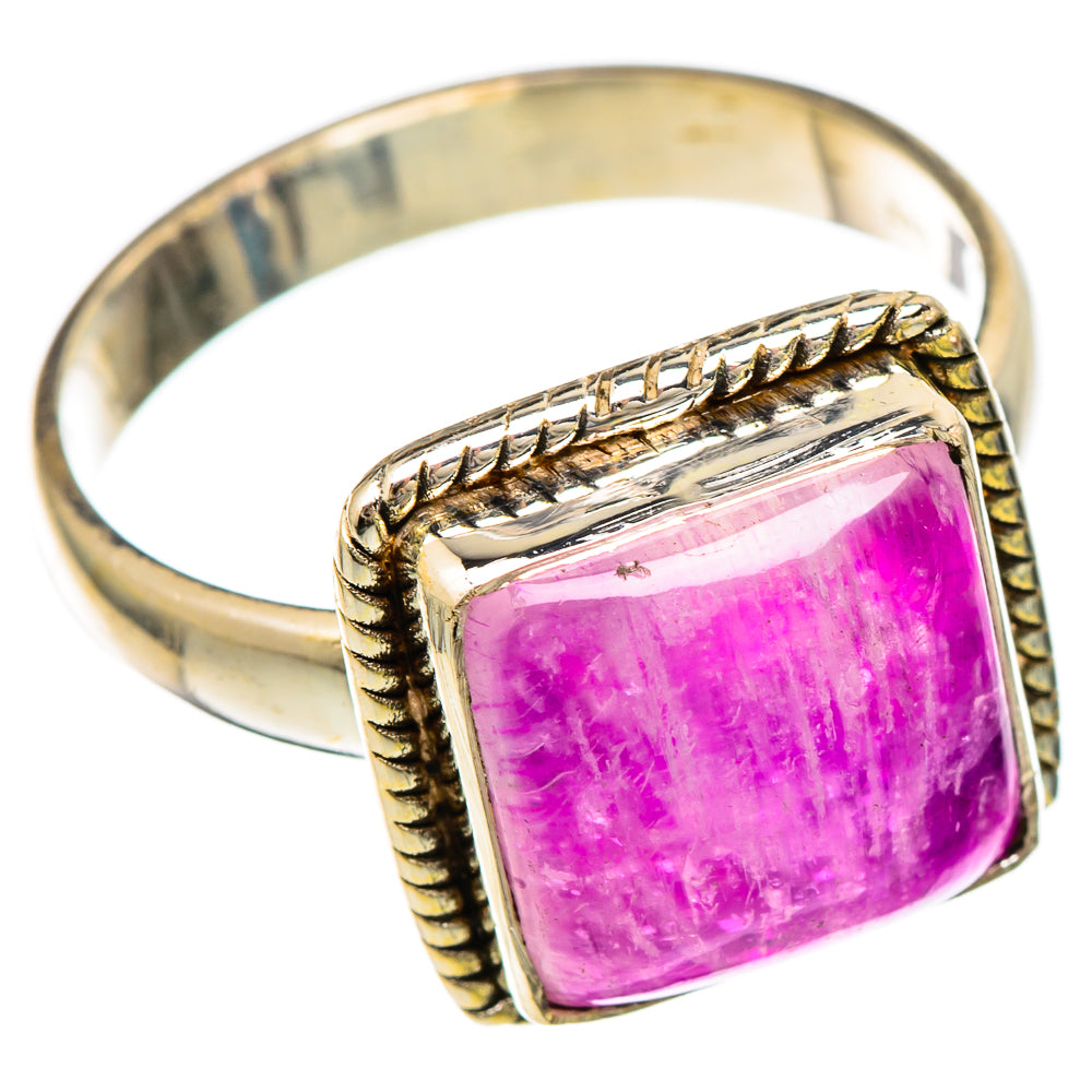 Pink Moonstone Rings handcrafted by Ana Silver Co - RING101067