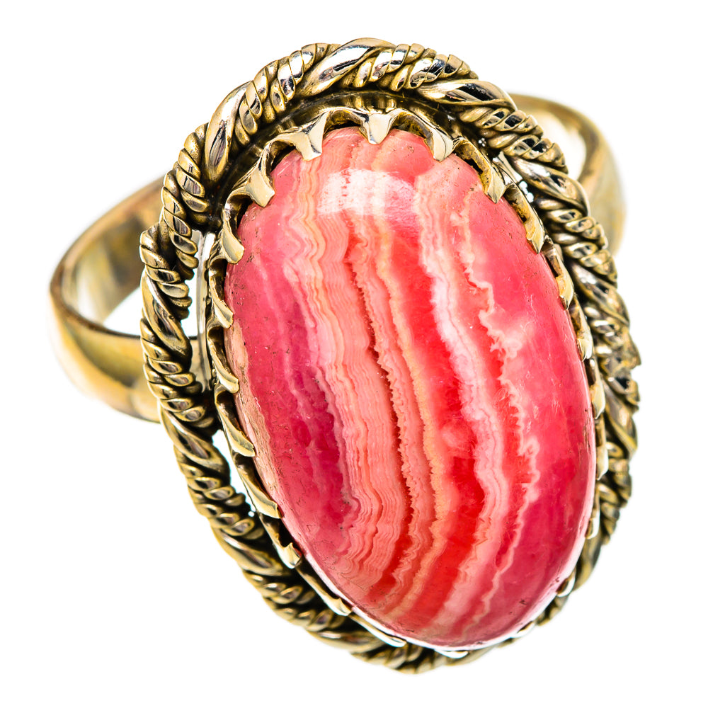 Rhodochrosite Rings handcrafted by Ana Silver Co - RING101068