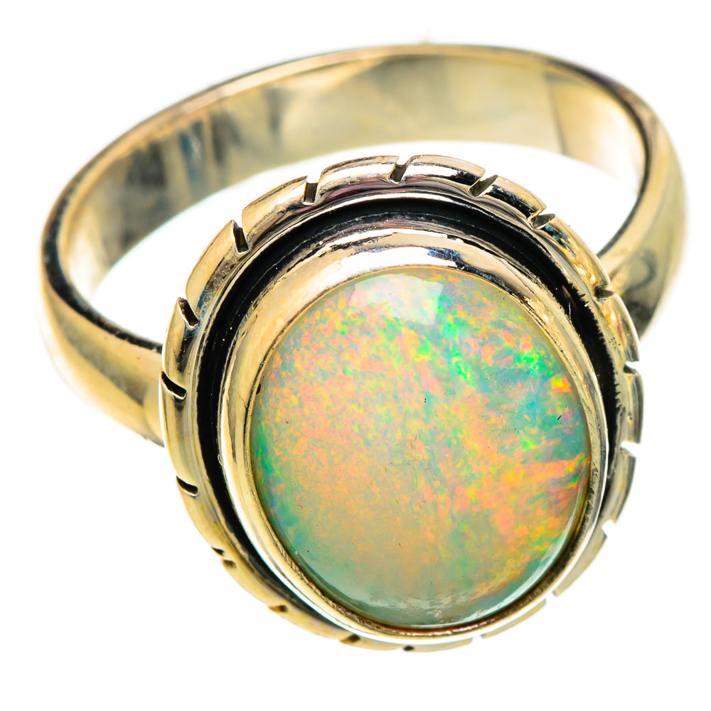 Ethiopian Opal Rings handcrafted by Ana Silver Co - RING101080