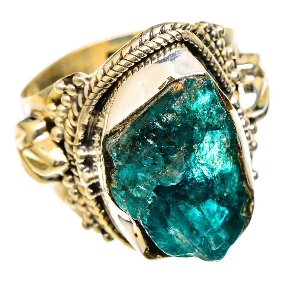 Apatite Rings handcrafted by Ana Silver Co - RING101174 - Photo 2