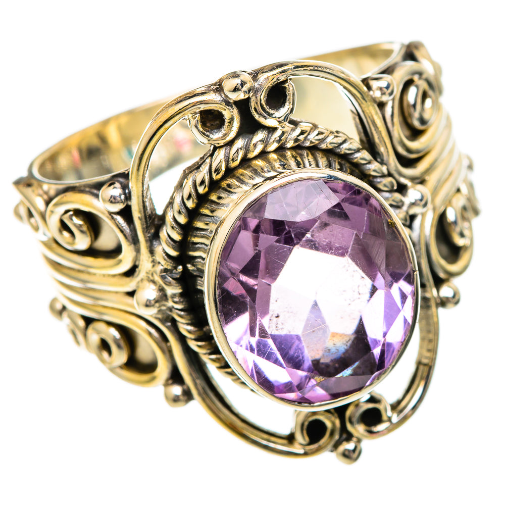 Amethyst Rings handcrafted by Ana Silver Co - RING101199
