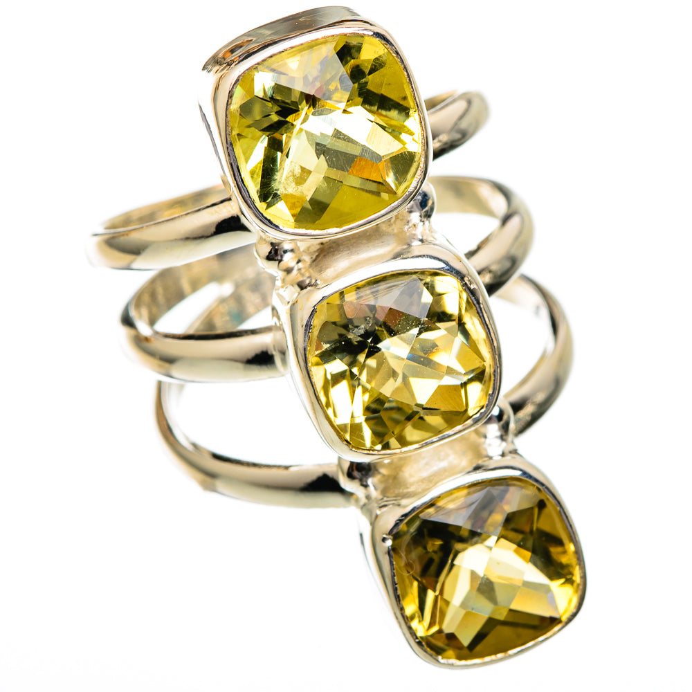 Citrine Rings handcrafted by Ana Silver Co - RING101230