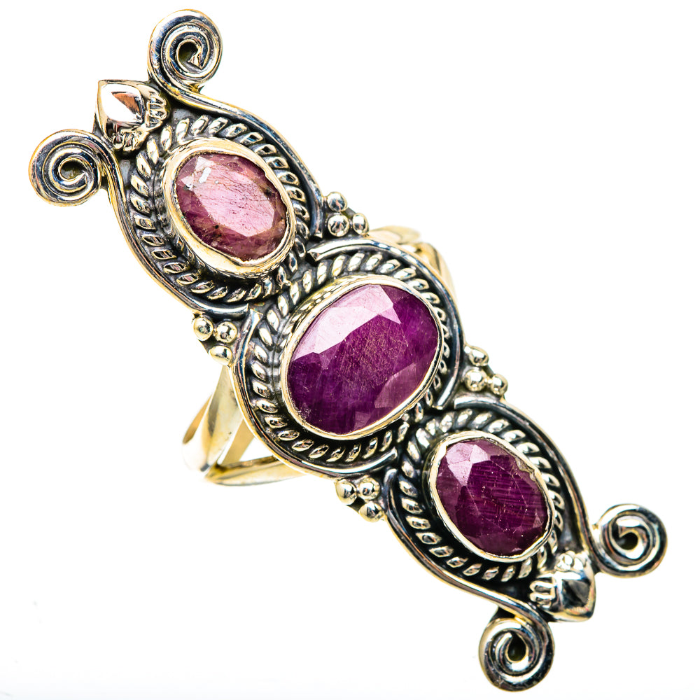 Ruby Rings handcrafted by Ana Silver Co - RING101263