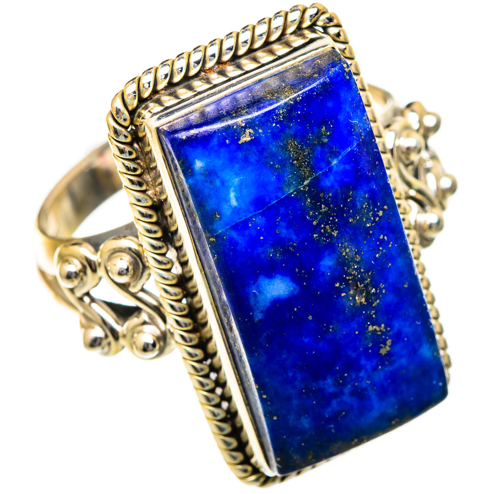 Lapis Lazuli Rings handcrafted by Ana Silver Co - RING101275