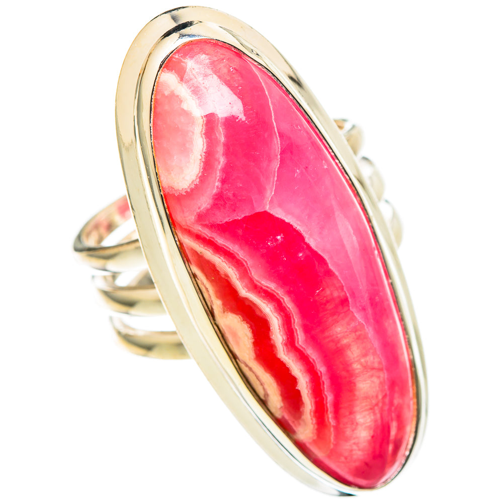 Rhodochrosite Rings handcrafted by Ana Silver Co - RING101299